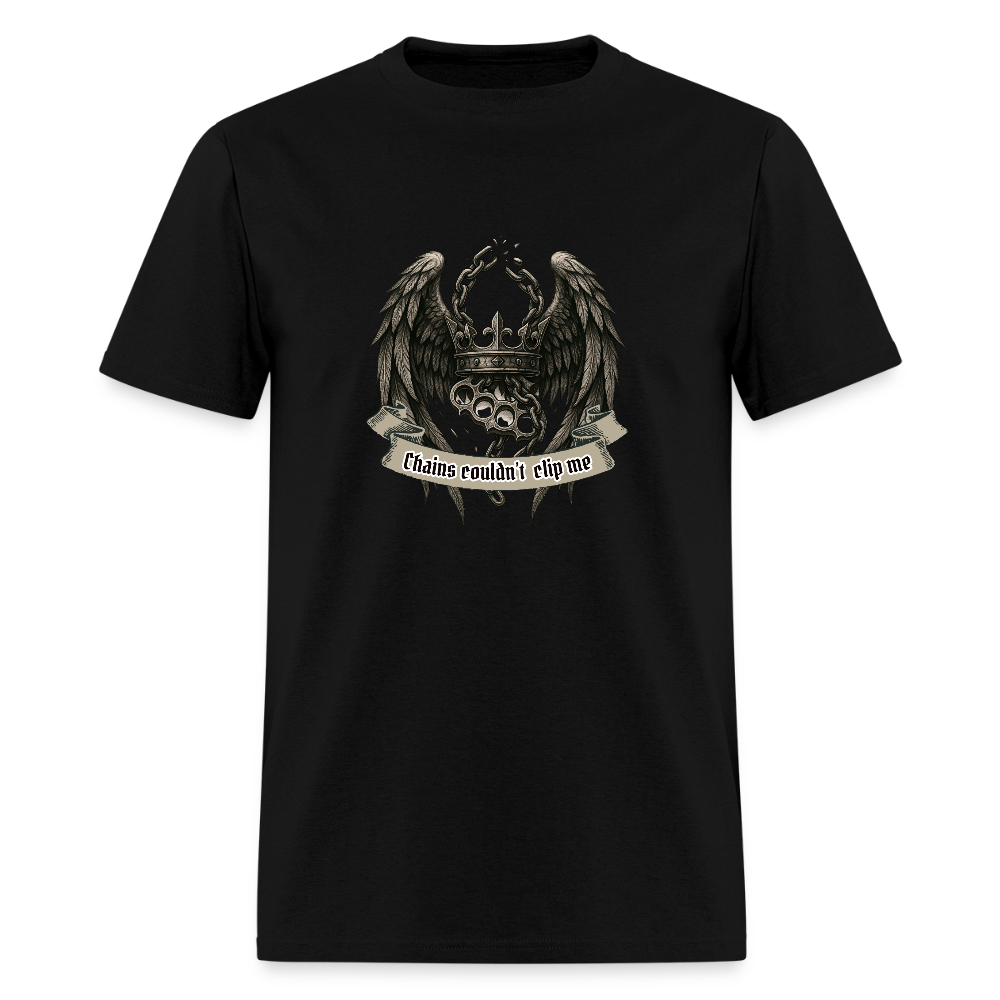 Chains- graphic tee - black