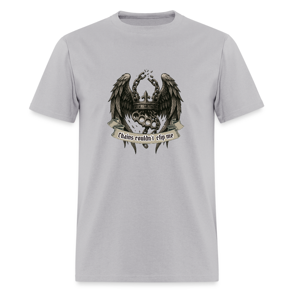 Chains- graphic tee - gravel 