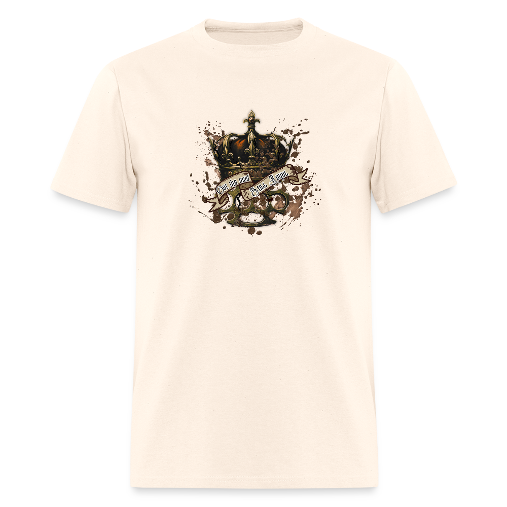 Out the mud- graphic tee - natural