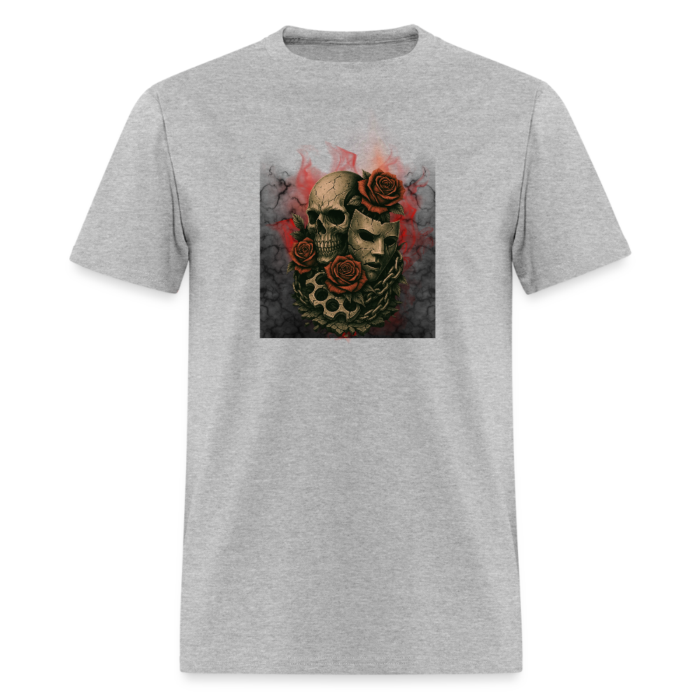 Trust few— graphic tee - heather gray