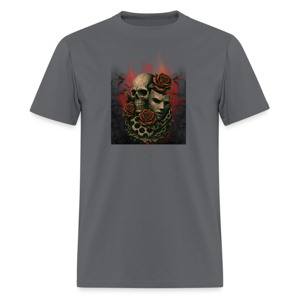 Trust few— graphic tee - charcoal