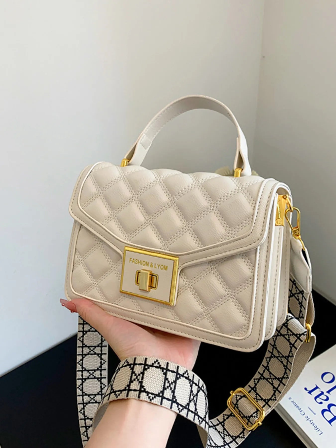 Honeycomb Luxe Shoulder Bag